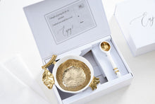 Load image into Gallery viewer, The Gold Pomegranate Honey Dish Set