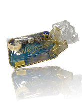 Load image into Gallery viewer, Blue Marble Shabbat Tray Mishloach Manot
