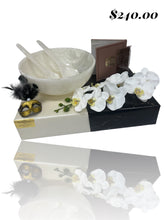 Load image into Gallery viewer, White Pearl Resin Bowl Mishloach Manot