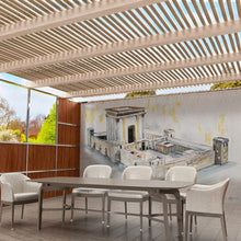 Load image into Gallery viewer, Bais Hamikdash by Judy Vinyl Sukkah Decoration