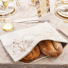 Load image into Gallery viewer, Leaf Embroidered Challah Pouch