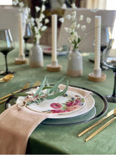 Load image into Gallery viewer, Velvet Olive Green Tablecloth
