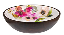 Load image into Gallery viewer, Claro Flower and Matching Salad Servers Bowl
