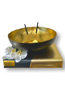 Black and Gold Serving Bowl Gift Set