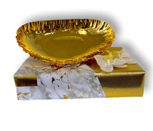 Load image into Gallery viewer, Gold Ruffle Bowl Gift Set
