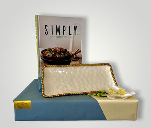Cook Book and Platter Gift Set
