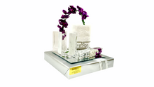 Load image into Gallery viewer, Wash Cup and Towel Gift Set - Silver