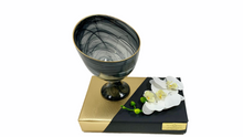 Load image into Gallery viewer, Black Footed Candy Bowl Wrapped Gift
