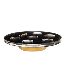 Load image into Gallery viewer, Raised MetaLucite Seder Plate