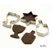 Load image into Gallery viewer, Set of 3 Chanukah Stainless Steel Cookie Cutters