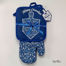 Load image into Gallery viewer, “Chanukah Mosaic” 2 Piece Hostess Set