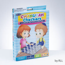 Load image into Gallery viewer, Chanukah Checkers Game
