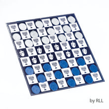 Load image into Gallery viewer, Chanukah Checkers Game
