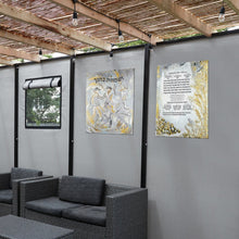 Load image into Gallery viewer, Vesamachta Bechagecha Vinyl Sukkah Decoration