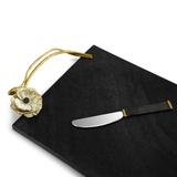 Load image into Gallery viewer, Anemone Large Cheese Board w/ Knife By Michael Aram