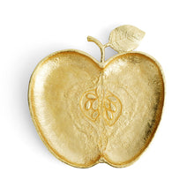 Load image into Gallery viewer, Apple Plate Gold by Michael Aram