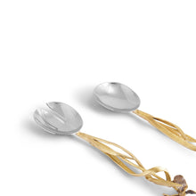 Load image into Gallery viewer, Black Iris Serving Set by Michael Aram