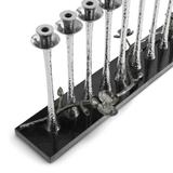 Load image into Gallery viewer, Black Orchid Menorah By Michael Aram