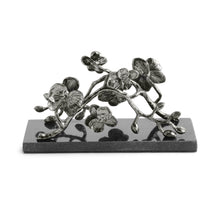 Load image into Gallery viewer, Black Orchid Vertical Napkin Holder by Michael Aram