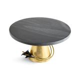 Load image into Gallery viewer, Calla Lily Midnight Cake Stand By Michael Aram