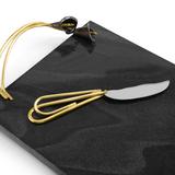 Load image into Gallery viewer, Calla Lily Midnight Cheese Board w/ Knife By Michael Aram