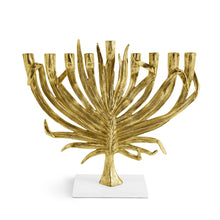 Load image into Gallery viewer, Palm Menorah by Michael Aram