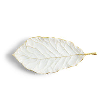 Load image into Gallery viewer, Winter Leaves Magnolia Dish by Michael Aram