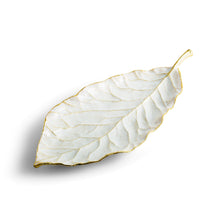 Load image into Gallery viewer, Winter Leaves Magnolia Dish by Michael Aram