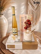Load image into Gallery viewer, Rosh Hashanah Resin &amp; Gold Honey Gift Set
