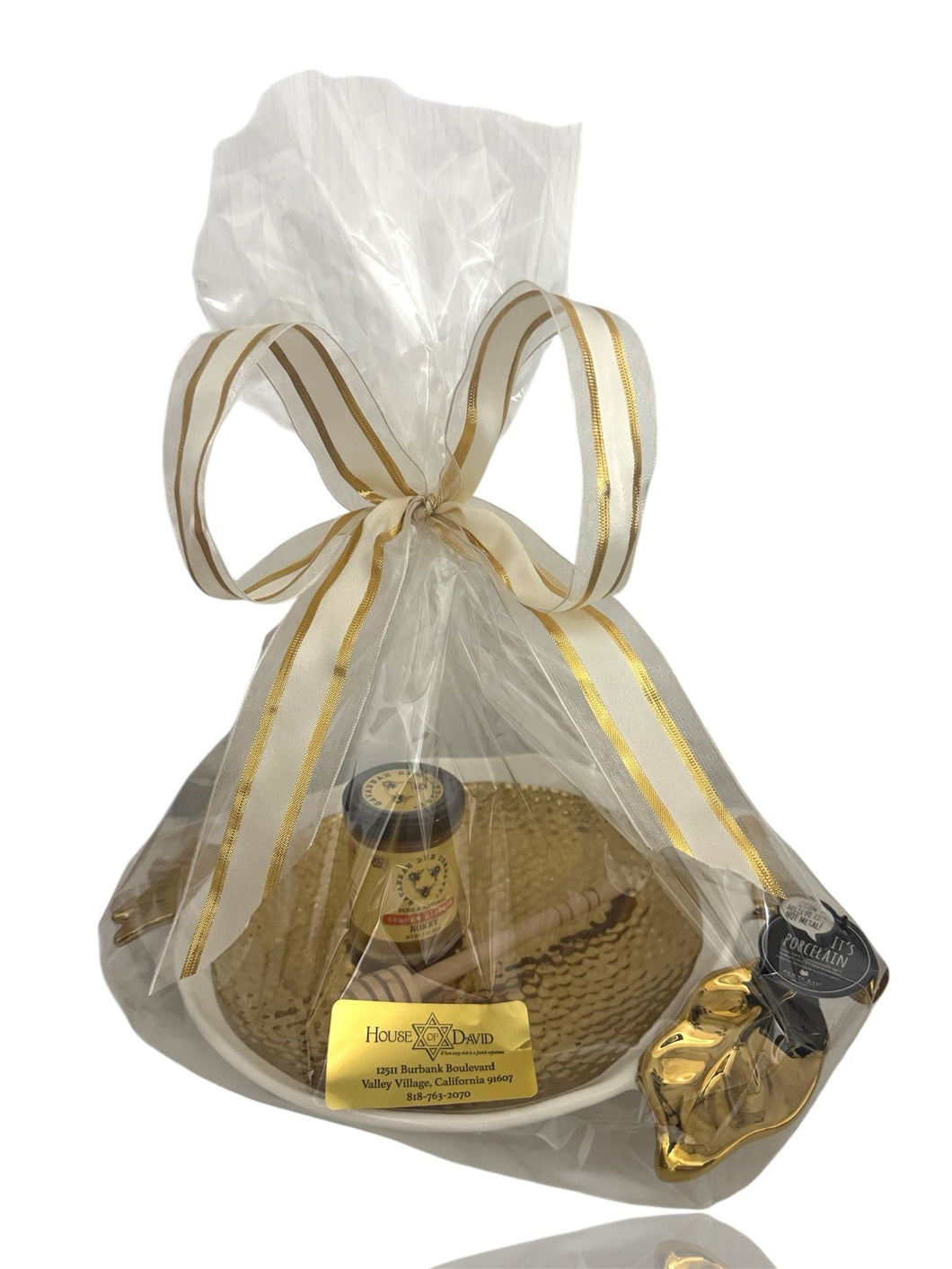 Pomegranate Dish Honey Set