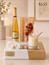 Load image into Gallery viewer, Rosh Hashanah Resin &amp; Gold Honey Gift Set
