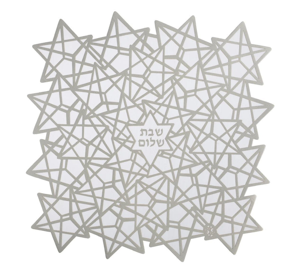 Silver Star Challah Cover