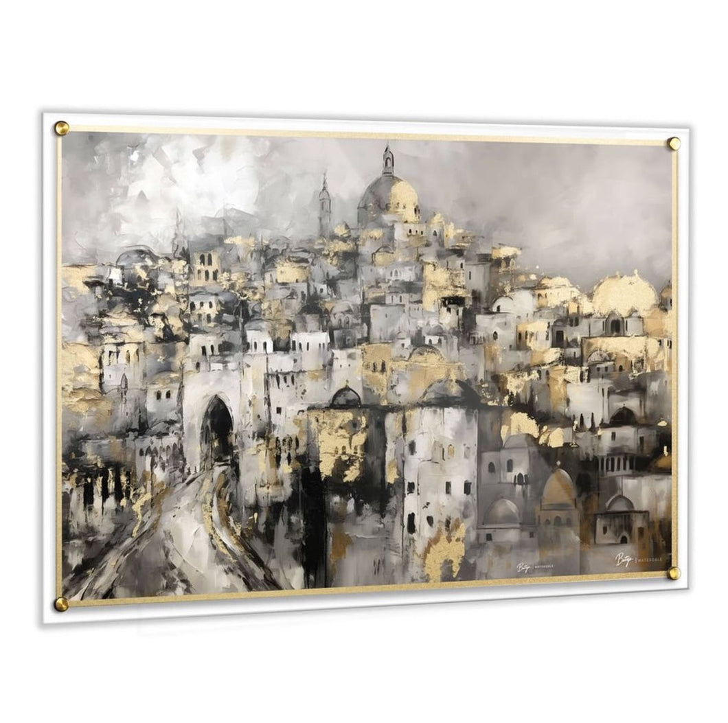 Painted by Batya Jerusalem Painting