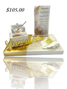 Gold Rosh Hashana Gift Set