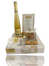 Load image into Gallery viewer, Classic Gold Honey Dish Wrapped Gift Set
