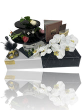 Load image into Gallery viewer, Crystal Butterfly Two-Tier Cake Stand Mishloach Manot
