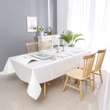 Load image into Gallery viewer, Tablecloth Jacquard - White Slate
