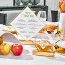 Gold Diamond Shaped Honey Dish