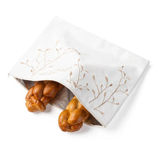 Load image into Gallery viewer, Leaf Embroidered Challah Cover
