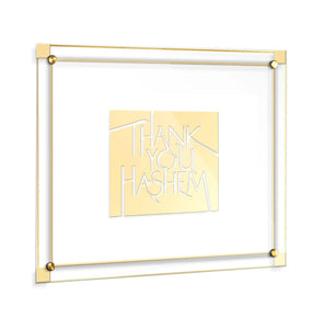 Thank You Hashem Wall Art
