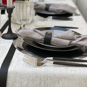 Moscato Silver Tablecloth
