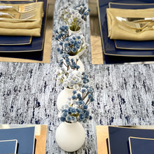 Load image into Gallery viewer, Navy Champagne Tablecloth
