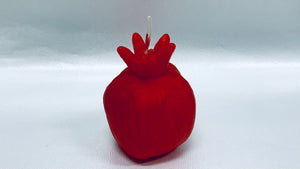 Rimon (Pomegranate) Shaped Havdallah Candle