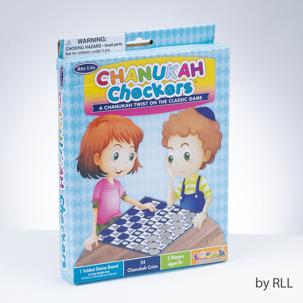 Chanukah Checkers Game