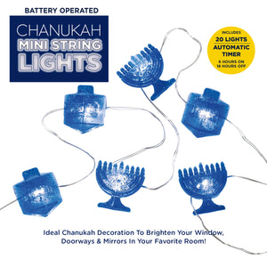 Chanukah Mini String Lights
