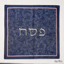 Load image into Gallery viewer, Embroidered Square Matzah Cover
