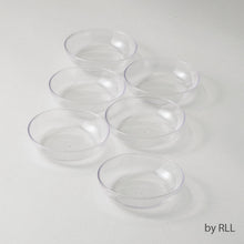 Load image into Gallery viewer, Set of 6 Round Acrylic Seder Plate Liners
