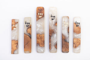 White Pearl Mezuzah Collection By Eial Ovin