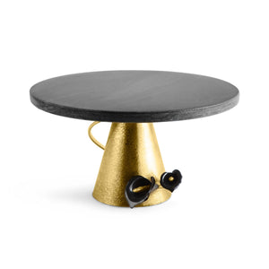 Calla Lily Midnight Cake Stand By Michael Aram