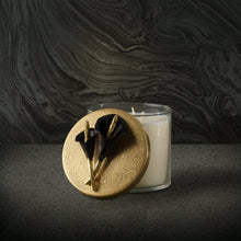 Load image into Gallery viewer, Calla Lily Midnight Candle By Michael Aram
